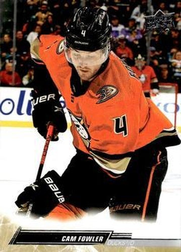 #2 Cam Fowler - Anaheim Ducks - 2022-23 Upper Deck Hockey