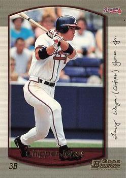 #2 Chipper Jones - Atlanta Braves - 2000 Bowman Baseball
