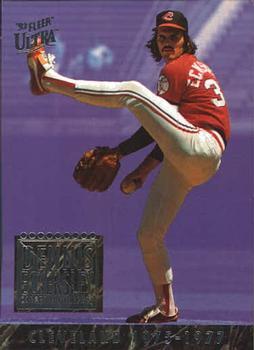 #2 Dennis Eckersley - Cleveland Indians - 1993 Ultra - Dennis Eckersley Career Highlights Baseball