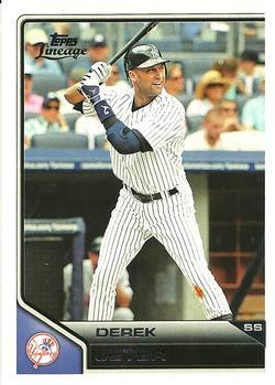 #2 Derek Jeter - New York Yankees - 2011 Topps Lineage Baseball