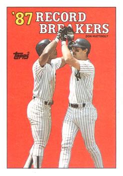 #2 Don Mattingly - New York Yankees - 1988 Topps Baseball