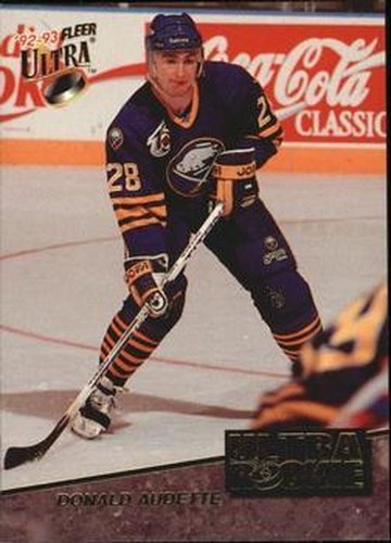 #2 Donald Audette - Buffalo Sabres - 1992-93 Ultra Rookies Hockey