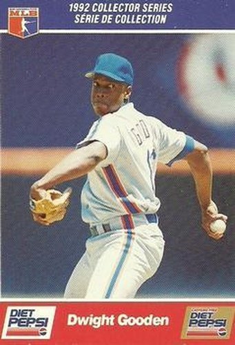 #2 Dwight Gooden - New York Mets - 1992 Diet Pepsi Baseball