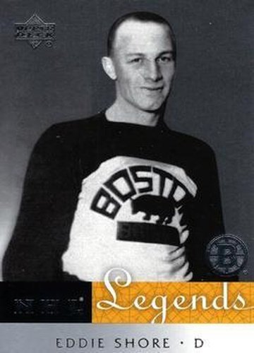#2 Eddie Shore - Boston Bruins - 2001-02 Upper Deck Legends Hockey