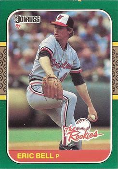 #2 - Eric Bell - Baltimore Orioles - 1987 Donruss The Rookies Baseball