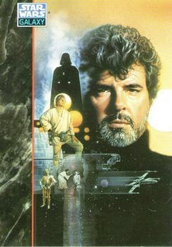 #2 George Lucas - 1993 Topps Star Wars Galaxy