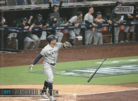 #2 Giancarlo Stanton - New York Yankees - 2021 Stadium Club Baseball