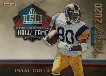 #2 Isaac Bruce - St. Louis Rams - 2020 Panini Pro Football Hall of Fame Football