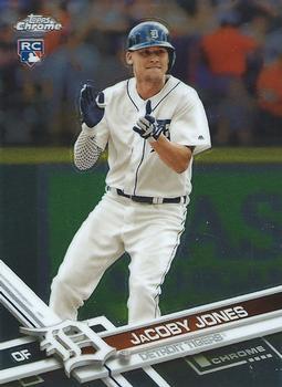 #2 JaCoby Jones - Detroit Tigers - 2017 Topps Chrome Baseball