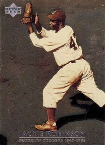 #2 Jackie Robinson - Brooklyn Dodgers - 1997 Upper Deck Baseball