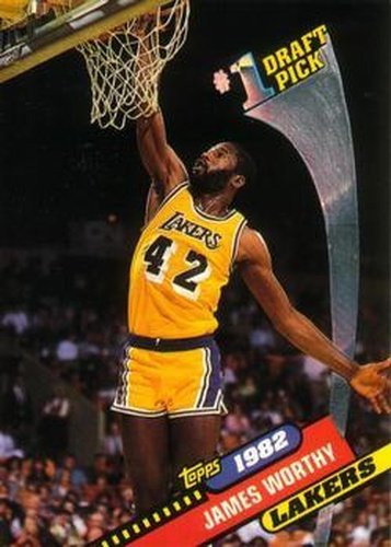 #2 James Worthy - Los Angeles Lakers - 1992-93 Topps Archives Basketball