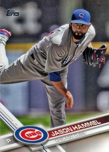 #2 Jason Hammel - Chicago Cubs - 2017 Topps Baseball