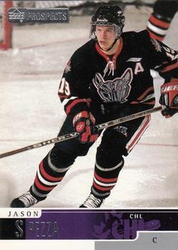#2 Jason Spezza - Mississauga IceDogs - 1999-00 Upper Deck Prospects Hockey