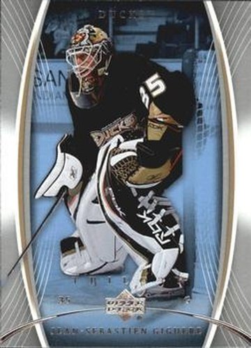 #2 Jean-Sebastien Giguere - Anaheim Ducks - 2007-08 Upper Deck Trilogy Hockey