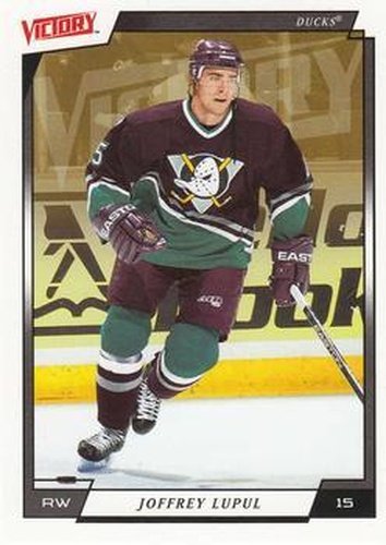 #2 Joffrey Lupul - Anaheim Ducks - 2006-07 Upper Deck Victory Hockey