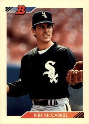 #2 Kirk McCaskill - Chicago White Sox - 1992 Bowman Baseball