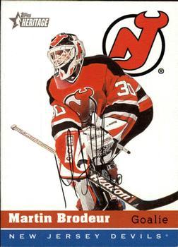 #2 Martin Brodeur - New Jersey Devils - 2000-01 Topps Heritage Hockey