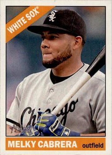 #2 Melky Cabrera - Chicago White Sox - 2015 Topps Heritage Baseball
