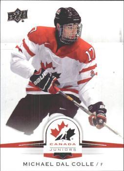 #2 Michael Dal Colle - Canada - 2014-15 Upper Deck Team Canada Juniors Hockey