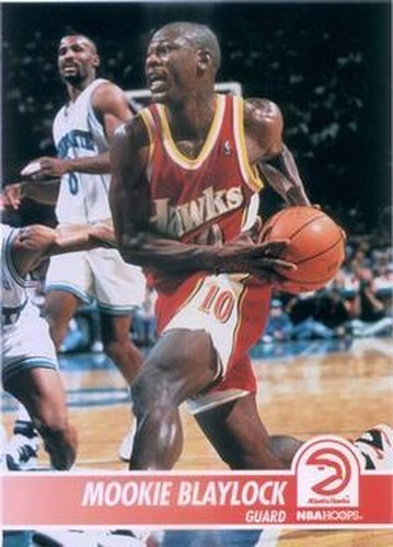 #2 Mookie Blaylock - Atlanta Hawks - 1994-95 Hoops Basketball