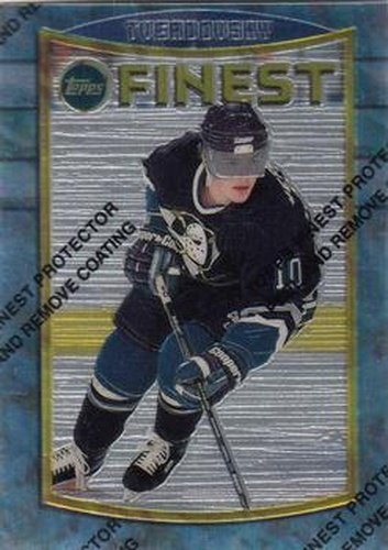 #2 Oleg Tverdovsky - Anaheim Mighty Ducks - 1994-95 Finest Hockey
