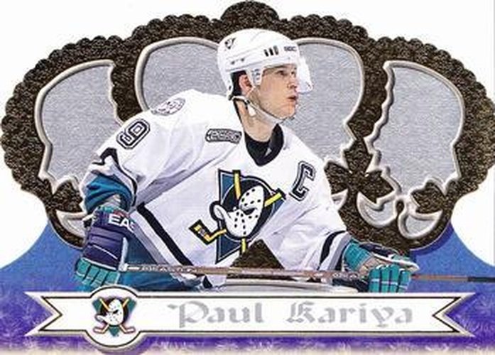 #2 Paul Kariya - Anaheim Mighty Ducks - 1999-00 Pacific Crown Royale Hockey