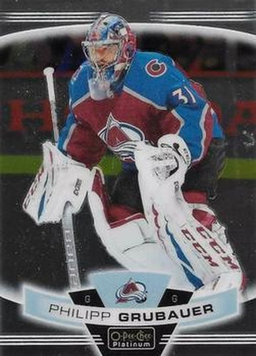 #2 Philipp Grubauer - Colorado Avalanche - 2019-20 O-Pee-Chee Platinum Hockey