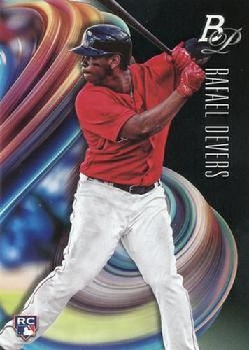 #2 Rafael Devers - Boston Red Sox - 2018 Bowman Platinum Baseball