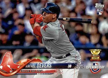#2 Rafael Devers - Boston Red Sox - 2018 Topps Opening Day Baseball