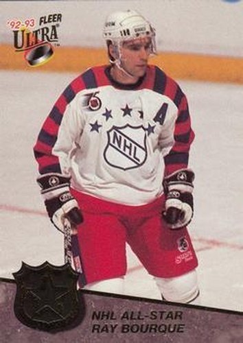 #2 Ray Bourque - Boston Bruins - 1992-93 Ultra - NHL All-Stars Hockey