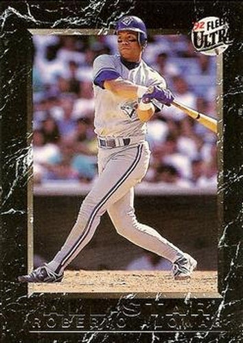#2 Roberto Alomar - Toronto Blue Jays - 1992 Ultra Baseball - All-Stars
