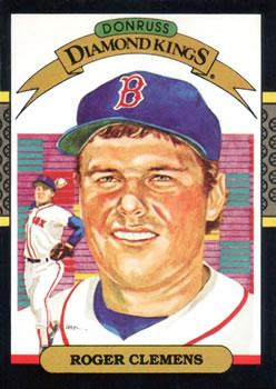 #2 Roger Clemens - Boston Red Sox - 1987 Donruss Baseball