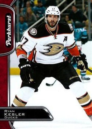 #2 Ryan Kesler - Anaheim Ducks - 2016-17 Parkhurst - Red Hockey
