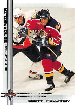 #2 Scott Mellanby - Florida Panthers - 2000-01 Be a Player Memorabilia Hockey