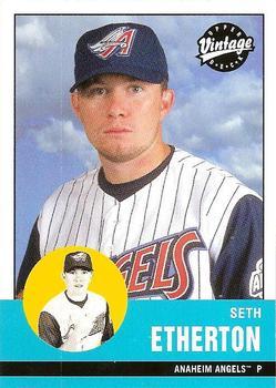 #2 Seth Etherton - Anaheim Angels - 2001 Upper Deck Vintage Baseball