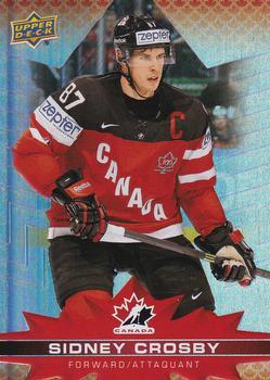 #2 Sidney Crosby - Canada - 2021-22 Upper Deck Tim Hortons Team Canada Hockey