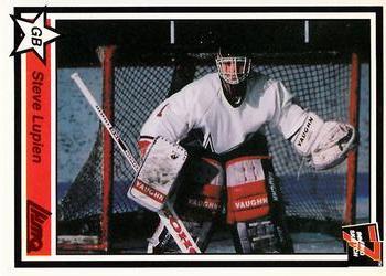 #2 Steve Lupien - Drummondville Voltigeurs - 1990-91 7th Inning Sketch QMJHL Hockey