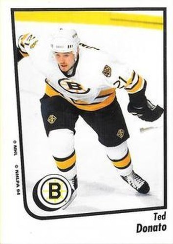 #2 Ted Donato - Boston Bruins - 1994-95 Panini Hockey Stickers