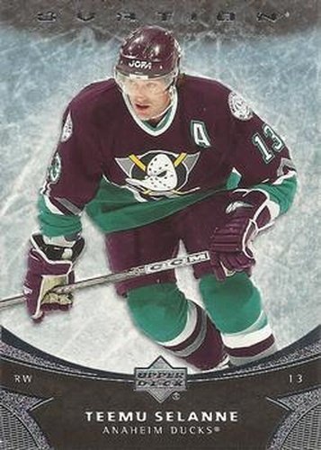 #2 Teemu Selanne - Anaheim Ducks - 2006-07 Upper Deck Ovation Hockey