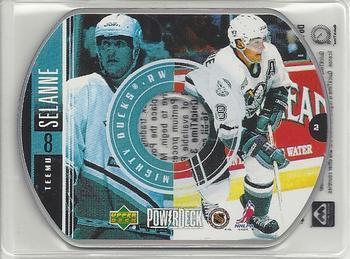 #2 Teemu Selanne - Anaheim Mighty Ducks - 1999-00 Upper Deck PowerDeck Hockey