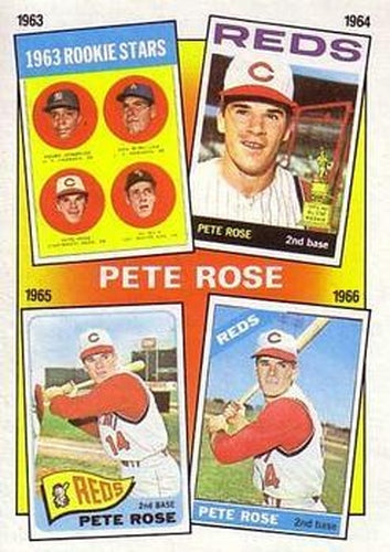 #2 The Pete Rose Years: 1963-1966 - Cincinnati Reds - 1986 Topps Baseball