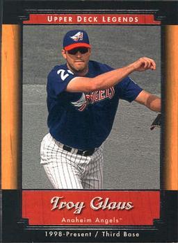 #2 Troy Glaus - Anaheim Angels - 2001 Upper Deck Legends Baseball