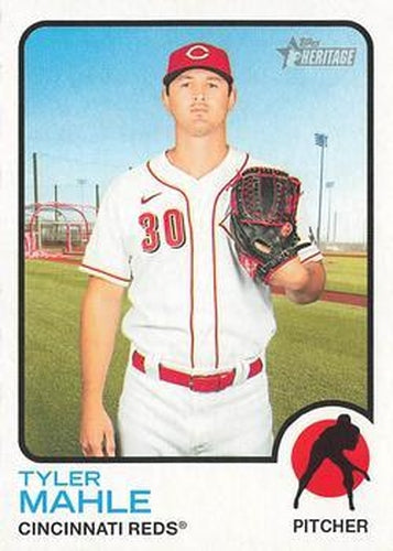 #2 Tyler Mahle - Cincinnati Reds - 2022 Topps Heritage Baseball