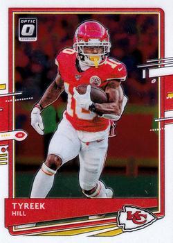 #2 Tyreek Hill - Kansas City Chiefs - 2020 Donruss Optic Football