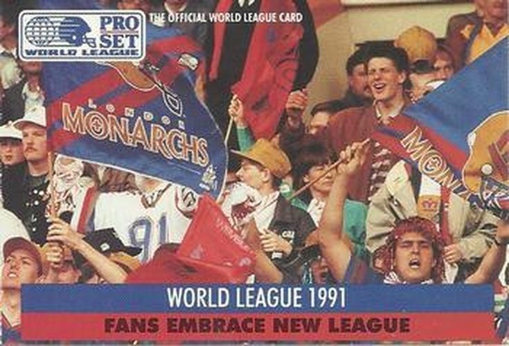 #2 World League 1991 - 1991 Pro Set WLAF Football