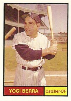 #2 Yogi Berra - New York Yankees -1982 Galasso 1961 World Champions New York Yankees Baseball