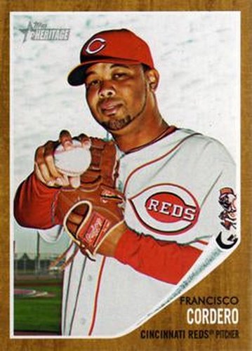 #2 Francisco Cordero - Cincinnati Reds - 2011 Topps Heritage Baseball