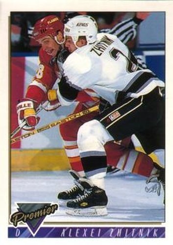 #2 Alexei Zhitnik - Los Angeles Kings - 1993-94 O-Pee-Chee Premier Hockey