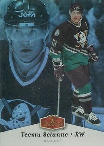 #2 Teemu Selanne - Anaheim Ducks - 2006-07 Flair Showcase Hockey