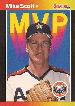 #BC-2 Mike Scott - Houston Astros - 1989 Donruss Baseball - Bonus MVP's